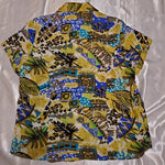 Load image into Gallery viewer, Vintage 90s Tropical Print Button Down Shirt
