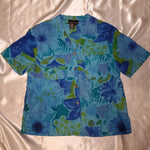 Load image into Gallery viewer, Vintage 90s Watercolor Button Shirt

