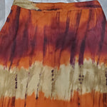Load image into Gallery viewer, Vintage 90s Boho Tie-Dye A-Line Skirt
