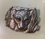 Load image into Gallery viewer, 80&#39;s/90&#39;s Gold tone Lion Brooch
