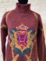 Load image into Gallery viewer, 90&#39;s Mohair Turtleneck Sweater by Linda Allard for Ellen Tracy (Size Small)
